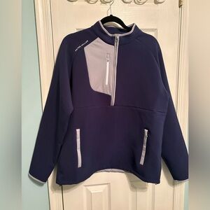 Peter Millar mens Galeforce half zip golf  pullover